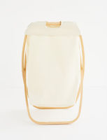 Haven Essentials Fale Bamboo Laundry Basket, Cream