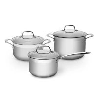  Silver Series Stainless Steel Cookware