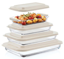 Pexo 8 Piece Glass Baking Dish Set
