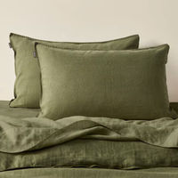 Domani Toscana Standard Pillowcase Pair, Olive
