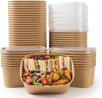Meal Prep Containers 35oz 50 Pack Food Storage Containers with Lids 