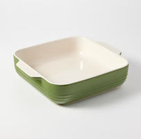 Baccarat Le Connoisseur Square Baker, 24cm, Sage