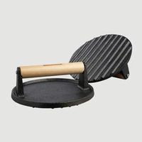 Tramontina Enamelled Cast Iron Round Grill Press