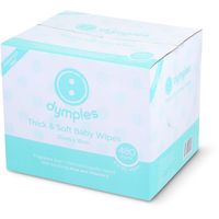 Dymples Thick & Soft Baby Wipes 480 Pack - Fragrance Free