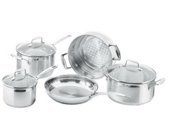 Impact Cookware Set 5 Piece in Stainless Steel