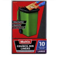 Rubbish Bags (240 litres) 10 pack