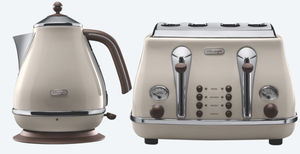 De'Longhi Icona Vintage Breakfast Pack - Beige