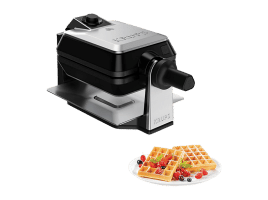 KRUPS FDD 95 D Waffeleisen Edelstahl/Schwarz