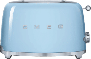 Smeg 50s Retro Style 2 Slice Toaster - Blue