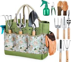 Heavy Duty Gardening Tools with Handbag