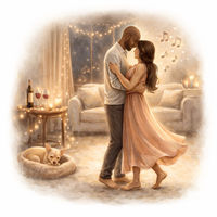 Slow dance in the living room