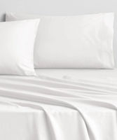 Sheridan  Egyptian Cotton Sateen Sheet Set Multi Depth in White