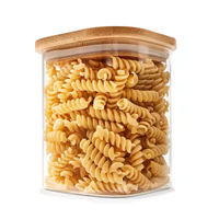 800ml Glass Container with Bamboo Lid