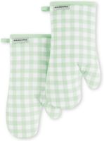 KitchenAid Gingham Oven Mitt 2-Pack 