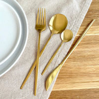Gold Cutlery Set