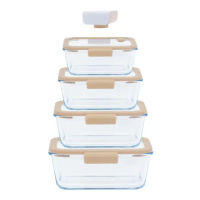 Glass Containers with Lids