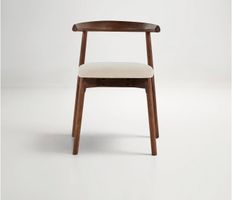4x Walnut Ollie Dining Chair