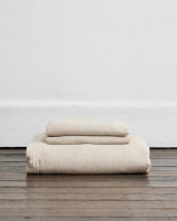 Oatmeal Linen Duvet Cover Set