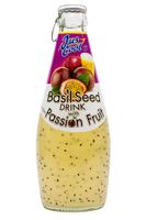 Jus Cool Basil Seed Drink Passionfruit 290ml x 24