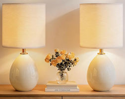 Ceramic Table Lamps Set of 2