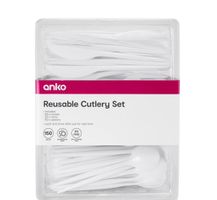 Plastic Cutlery set (150 piece)