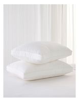 Gusseted Pillow 2 Pack in White