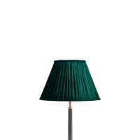 Green velvet lamp shade