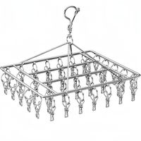 Stainless Steel Laundry Drying Rack with 40 Pegs