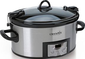 Crock-Pot 6 Quart Cook & Carry Programmable Slow Cooker with Digital Timer 