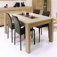 Table extensible et chaises