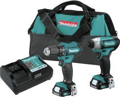 Makita 12V Max Lithium-Ion Cordless Drill Driver and Impact Driver Combo Kit 