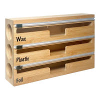 3-in-1 Plastic, Foil & Wax Wrap Dispenser
