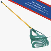 5 Combination Leaf Rakes