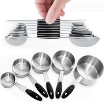 Stainless Steel Measuring Spoon & Cups Set
