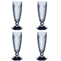 Set of 12 champagne glasses