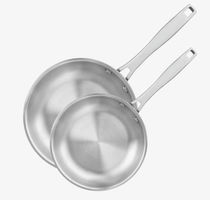 Tramontina Grano Collection 2pc Stainless Steel Frypan Set 20cm & 30cm