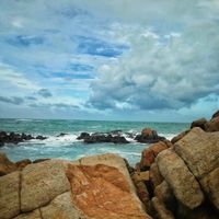 A night on the clifftop at Cape Weligama