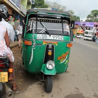 The tuk tuk Doug is convinced he can drive