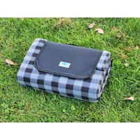 XL Waterproof Check Picnic Blanket