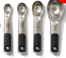 OXO Good Grip 4-Piece Stainless Steel Measuring Spoon Set