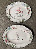 Large Oval Platter with scene