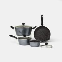 Smith + Nobel Pro Stone Ceramic Non Stick 4-Piece Cookware Set
