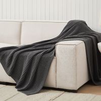 Grey Throw Blanket